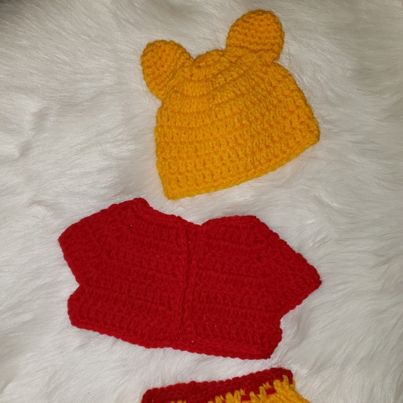 💛Handmade❤ Pooh bear photo prop - Picture 4 of 5